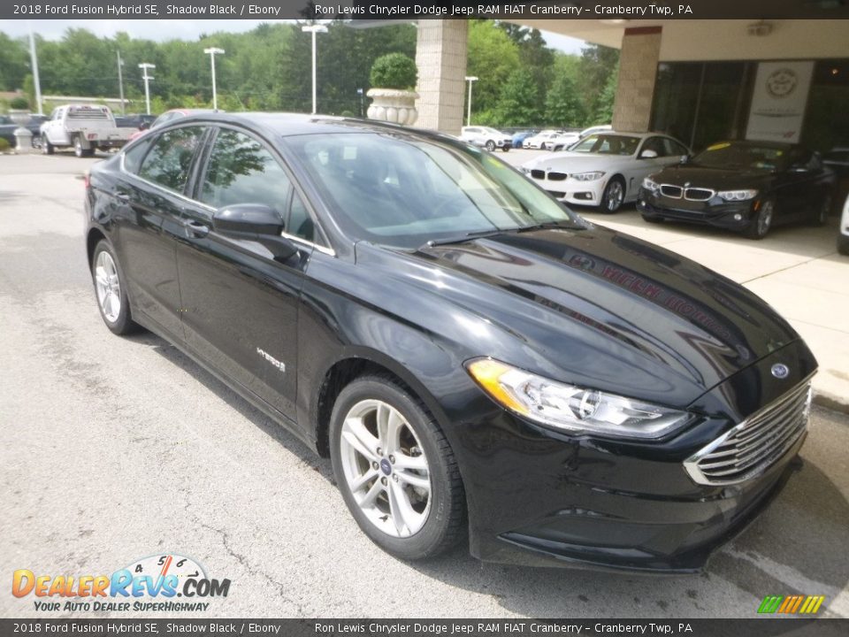 2018 Ford Fusion Hybrid SE Shadow Black / Ebony Photo #3