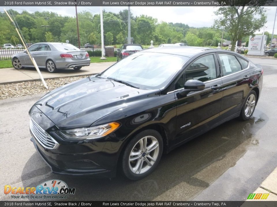 2018 Ford Fusion Hybrid SE Shadow Black / Ebony Photo #5