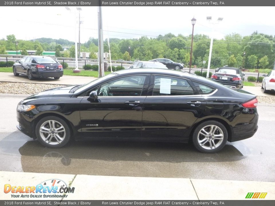 2018 Ford Fusion Hybrid SE Shadow Black / Ebony Photo #6