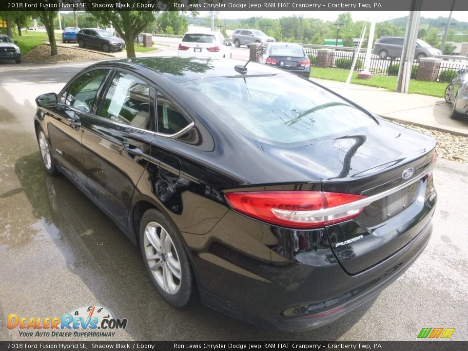 2018 Ford Fusion Hybrid SE Shadow Black / Ebony Photo #7