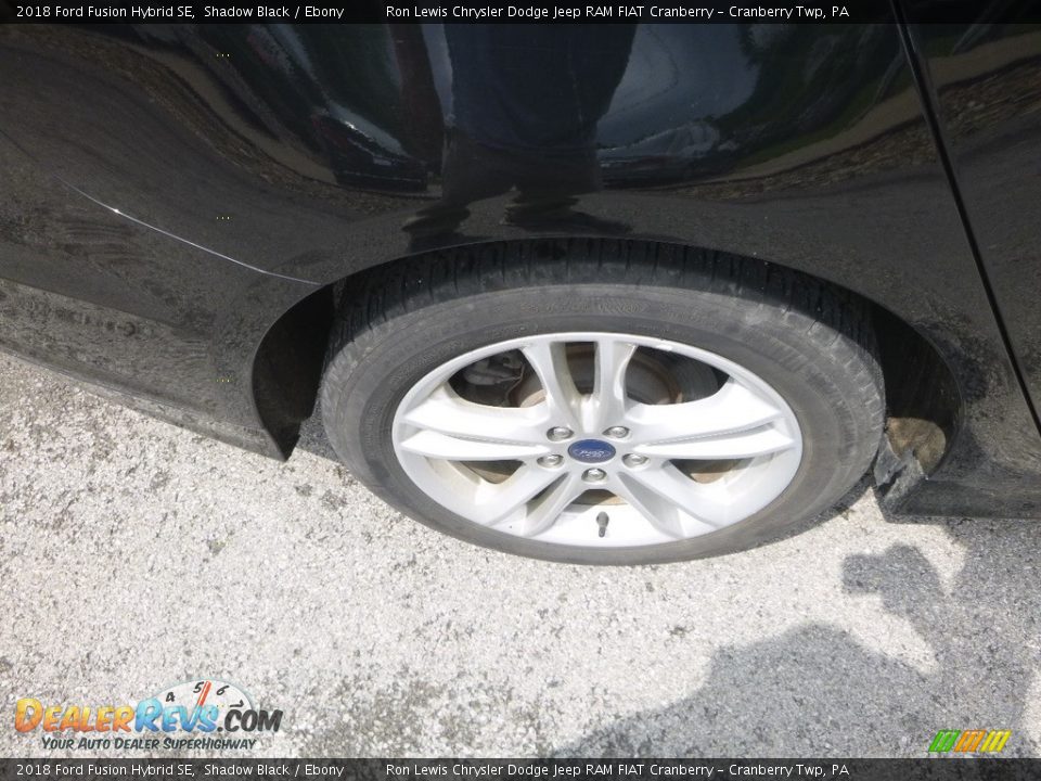 2018 Ford Fusion Hybrid SE Shadow Black / Ebony Photo #9
