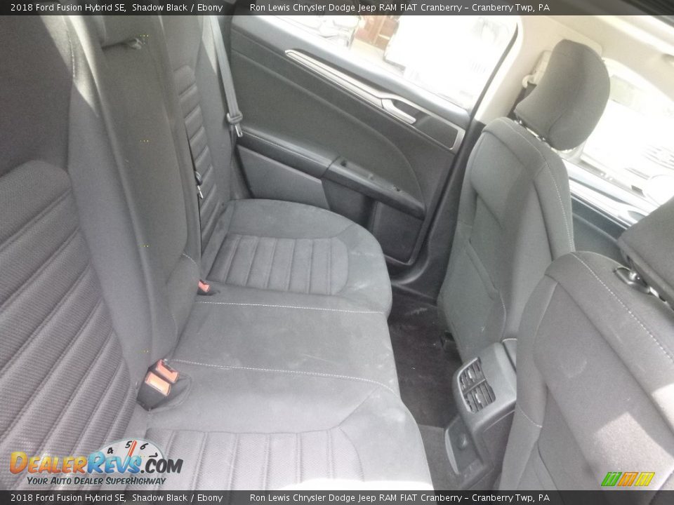 2018 Ford Fusion Hybrid SE Shadow Black / Ebony Photo #10