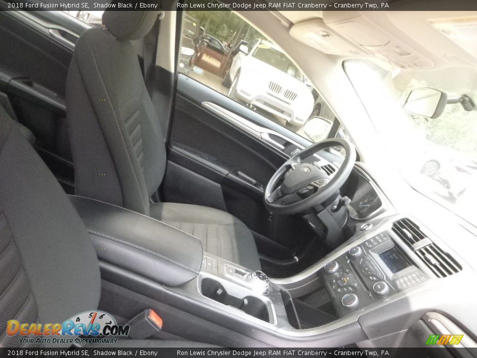 2018 Ford Fusion Hybrid SE Shadow Black / Ebony Photo #11