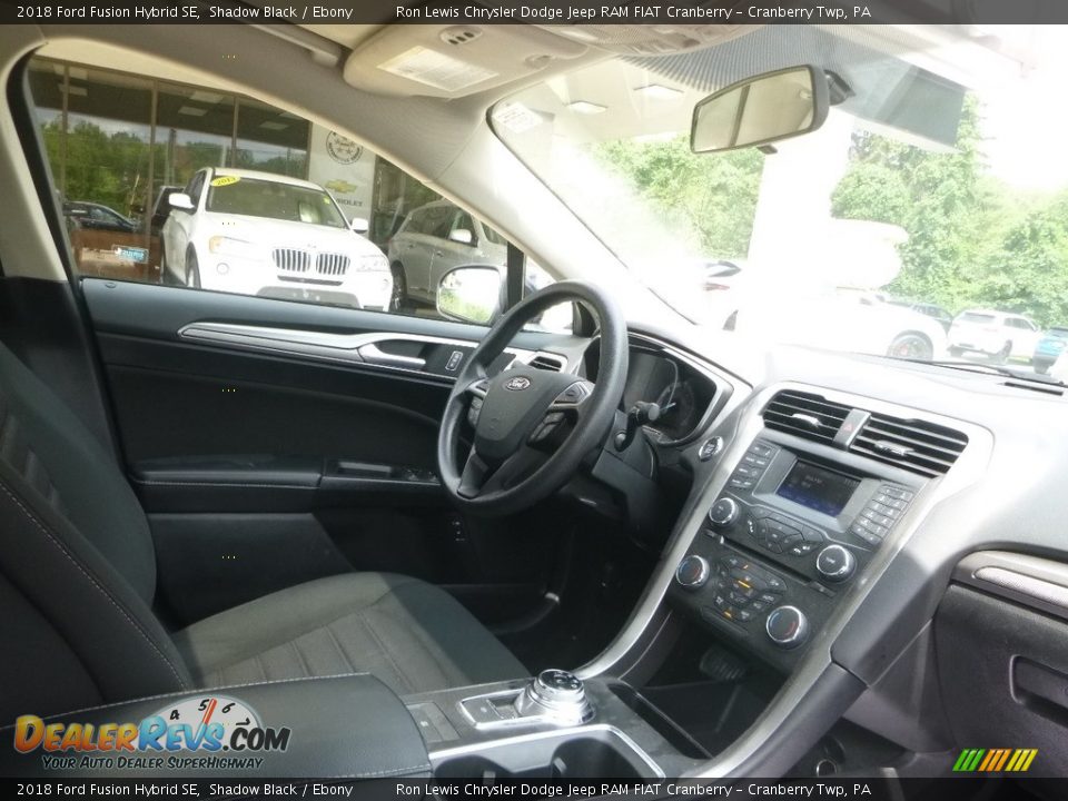 2018 Ford Fusion Hybrid SE Shadow Black / Ebony Photo #12