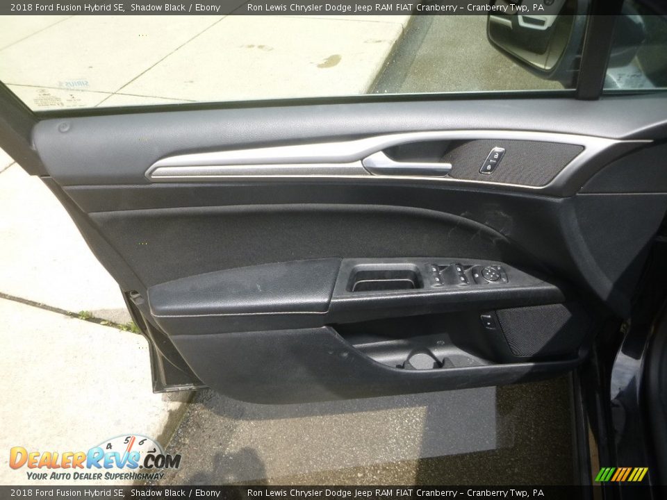 2018 Ford Fusion Hybrid SE Shadow Black / Ebony Photo #14
