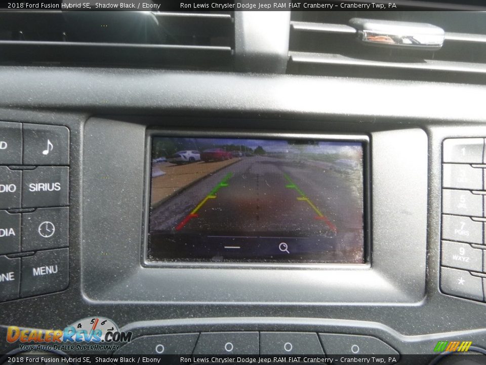 2018 Ford Fusion Hybrid SE Shadow Black / Ebony Photo #18