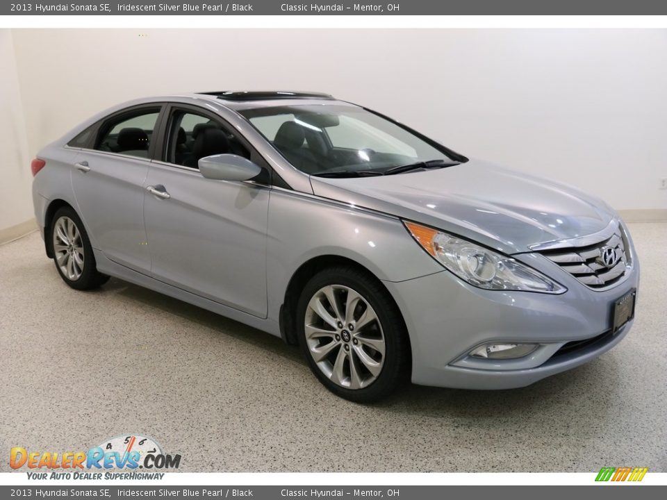 2013 Hyundai Sonata SE Iridescent Silver Blue Pearl / Black Photo #1