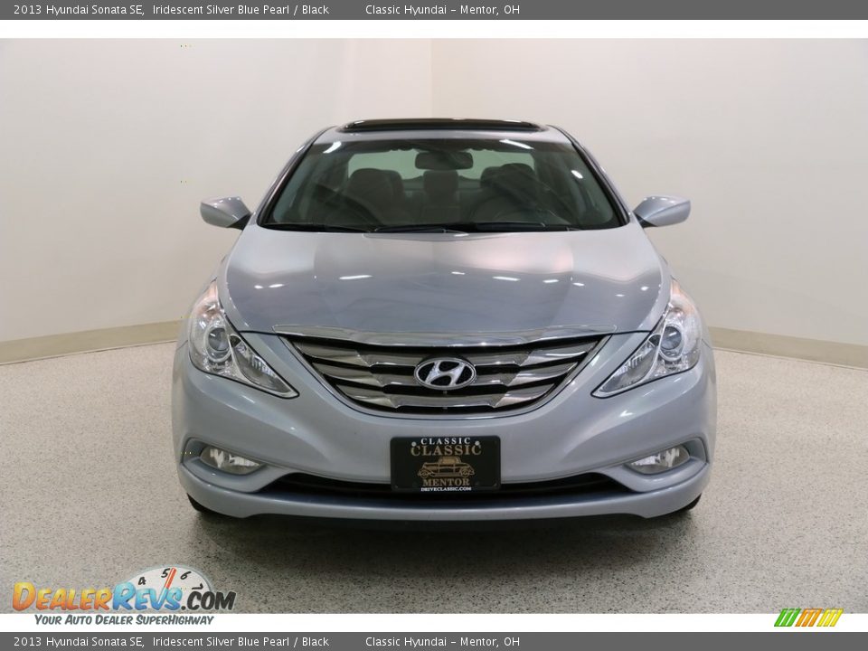 2013 Hyundai Sonata SE Iridescent Silver Blue Pearl / Black Photo #2