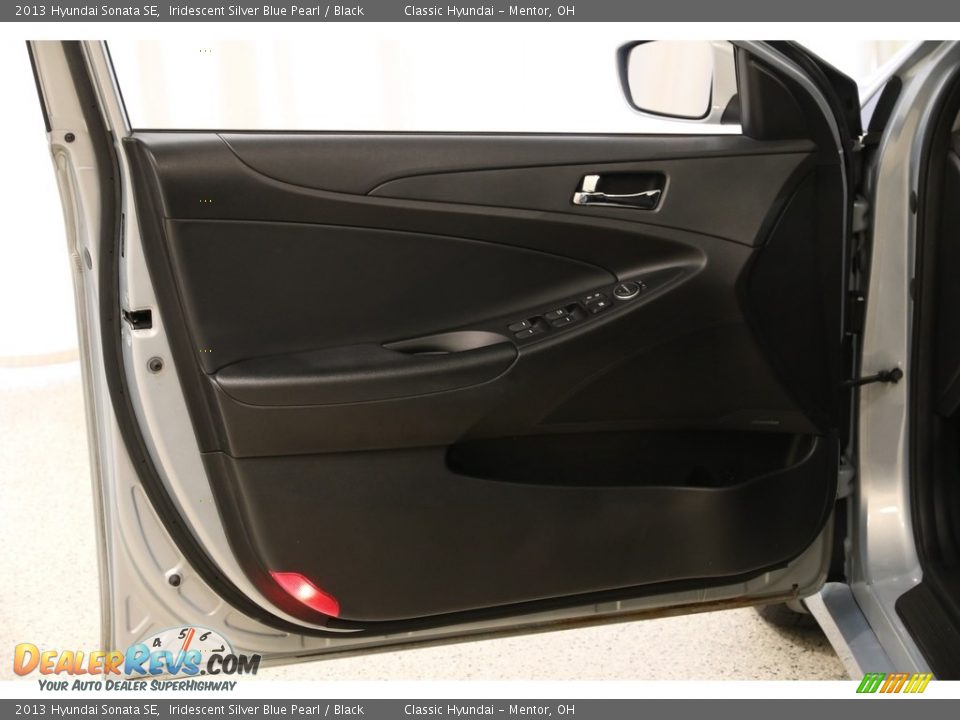 2013 Hyundai Sonata SE Iridescent Silver Blue Pearl / Black Photo #4