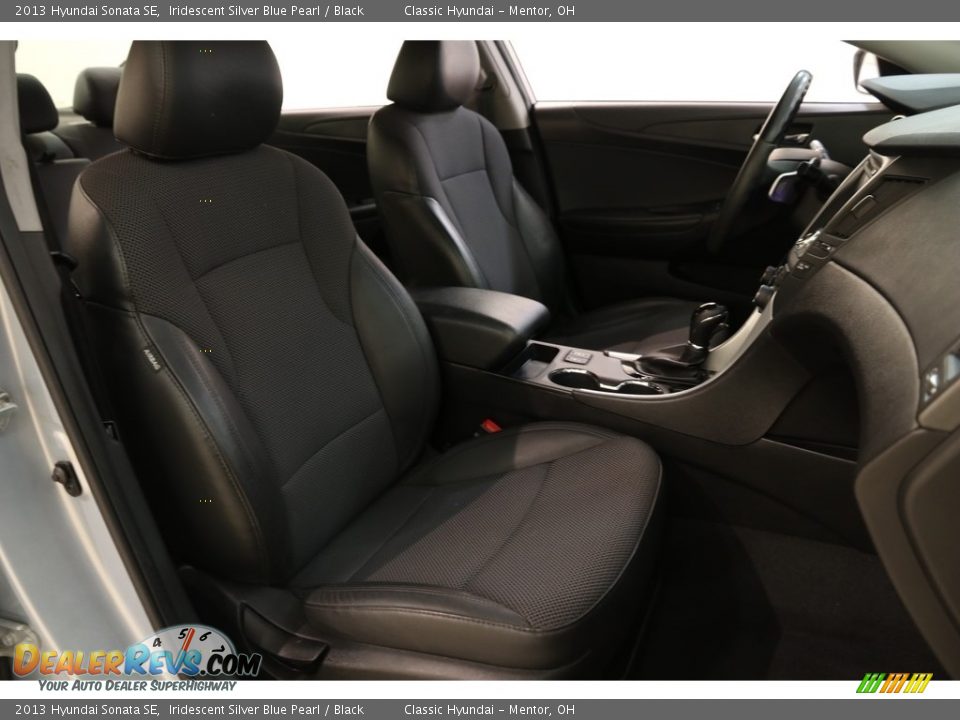 2013 Hyundai Sonata SE Iridescent Silver Blue Pearl / Black Photo #15