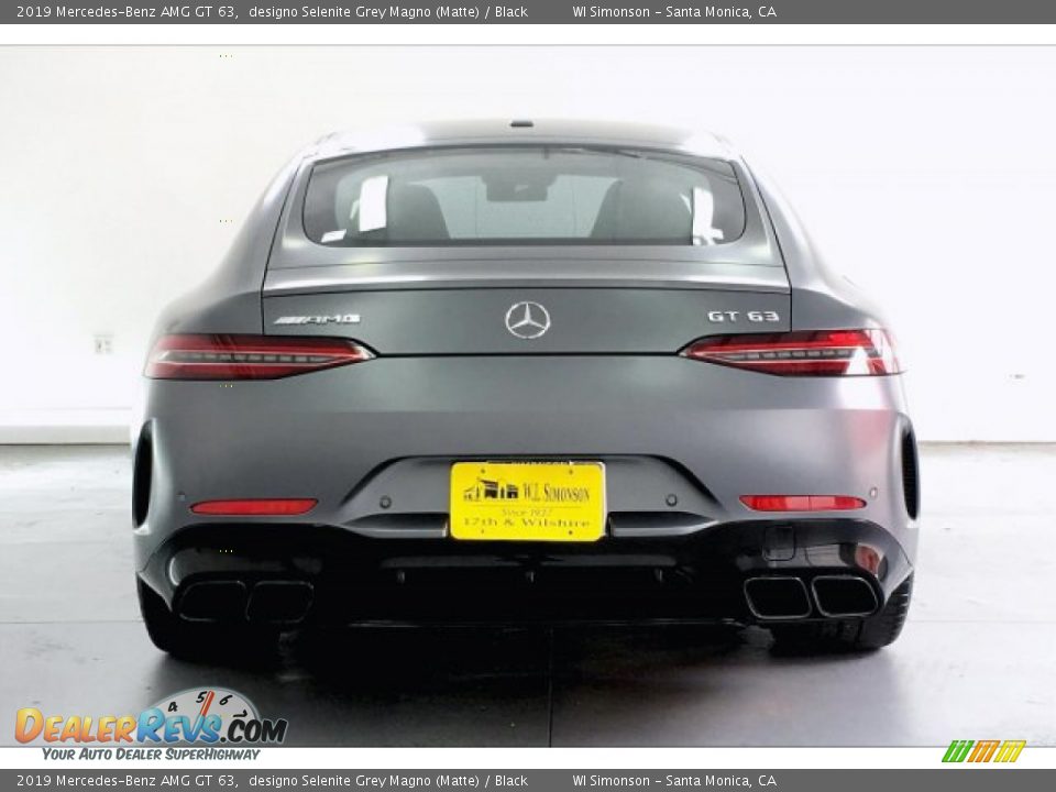 2019 Mercedes-Benz AMG GT 63 designo Selenite Grey Magno (Matte) / Black Photo #3