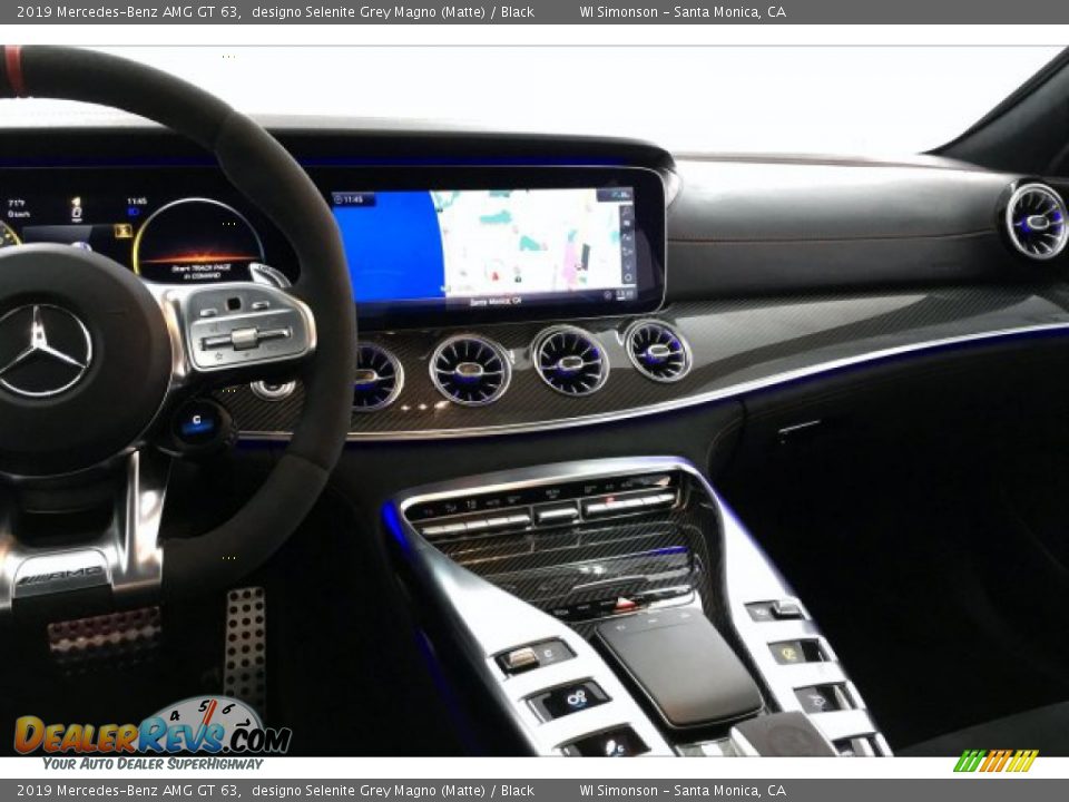 2019 Mercedes-Benz AMG GT 63 designo Selenite Grey Magno (Matte) / Black Photo #5