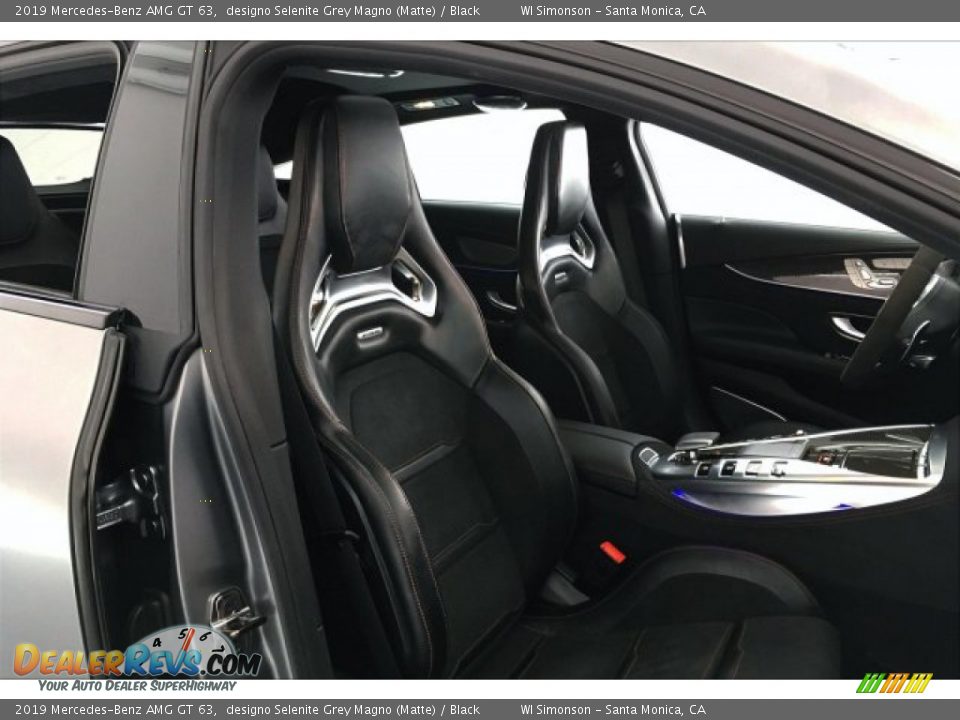 2019 Mercedes-Benz AMG GT 63 designo Selenite Grey Magno (Matte) / Black Photo #6