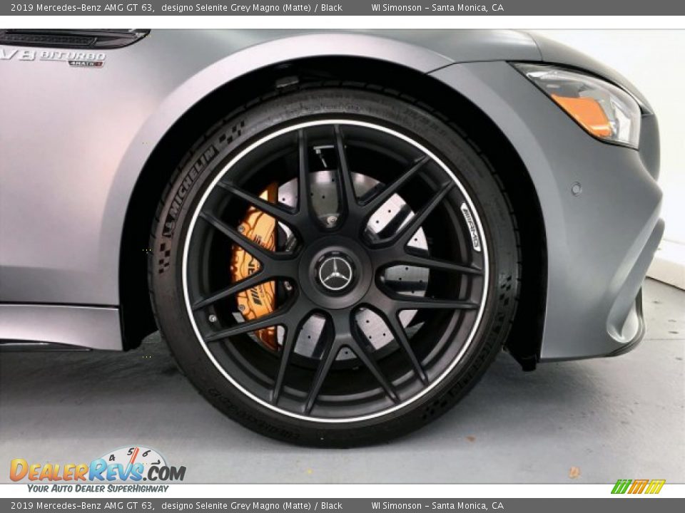 2019 Mercedes-Benz AMG GT 63 designo Selenite Grey Magno (Matte) / Black Photo #8