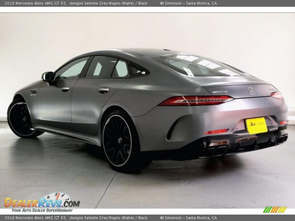 2019 Mercedes-Benz AMG GT 63 designo Selenite Grey Magno (Matte) / Black Photo #10