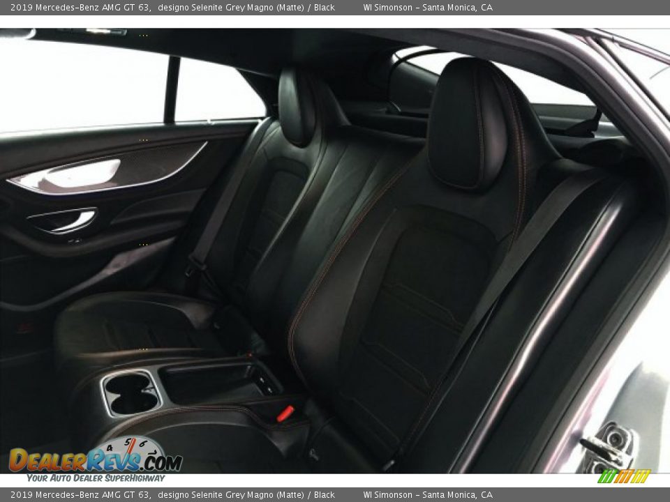 2019 Mercedes-Benz AMG GT 63 designo Selenite Grey Magno (Matte) / Black Photo #15