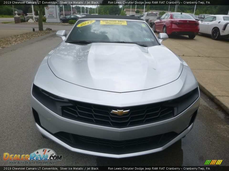 2019 Chevrolet Camaro LT Convertible Silver Ice Metallic / Jet Black Photo #4