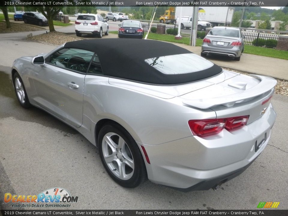 2019 Chevrolet Camaro LT Convertible Silver Ice Metallic / Jet Black Photo #7