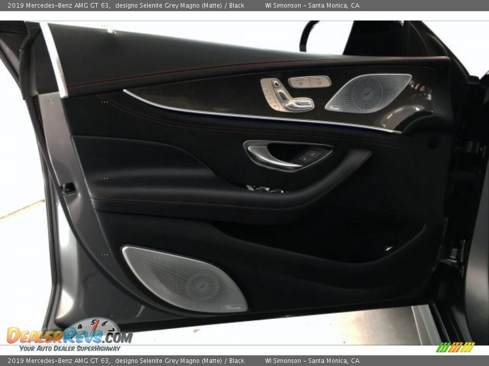 2019 Mercedes-Benz AMG GT 63 designo Selenite Grey Magno (Matte) / Black Photo #25