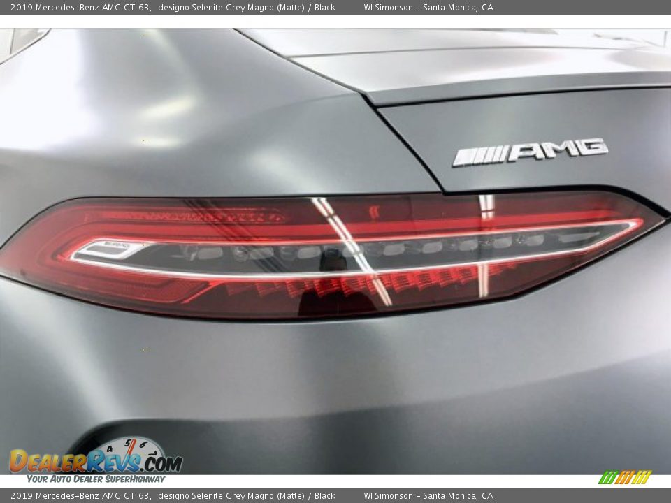 2019 Mercedes-Benz AMG GT 63 designo Selenite Grey Magno (Matte) / Black Photo #26