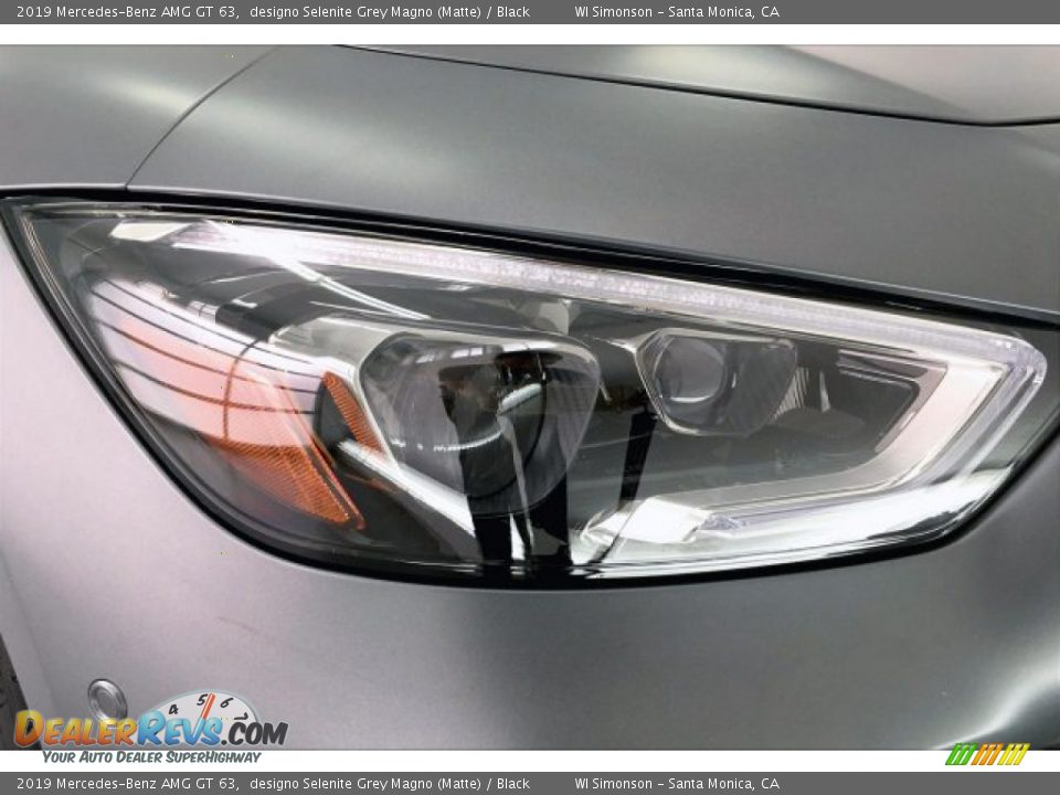 2019 Mercedes-Benz AMG GT 63 designo Selenite Grey Magno (Matte) / Black Photo #32
