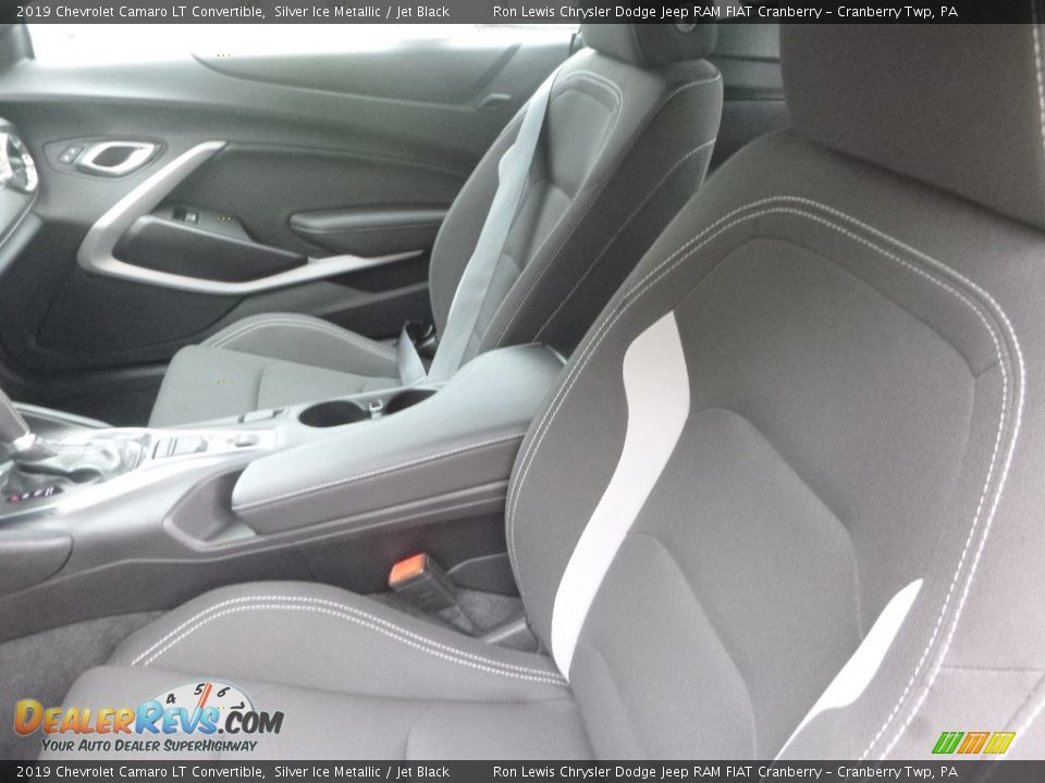 2019 Chevrolet Camaro LT Convertible Silver Ice Metallic / Jet Black Photo #14