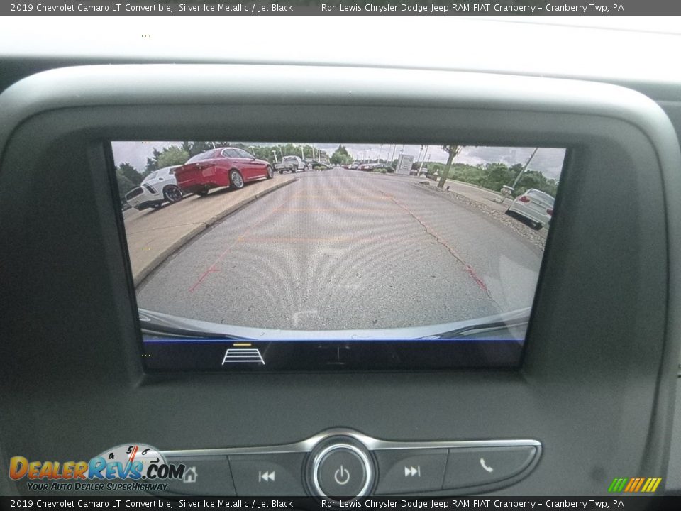 2019 Chevrolet Camaro LT Convertible Silver Ice Metallic / Jet Black Photo #18