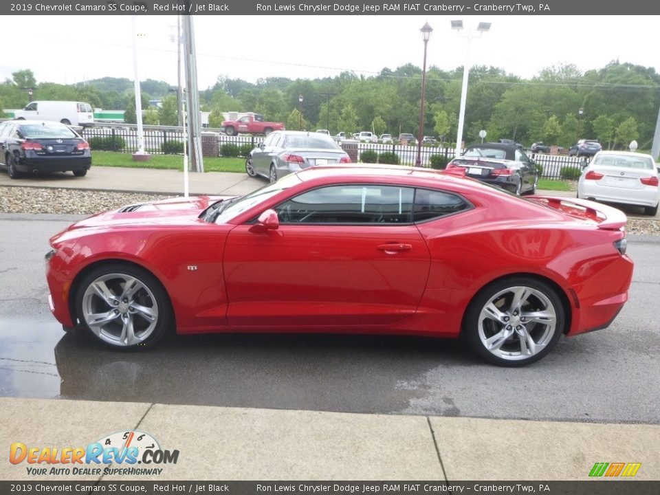 2019 Chevrolet Camaro SS Coupe Red Hot / Jet Black Photo #6