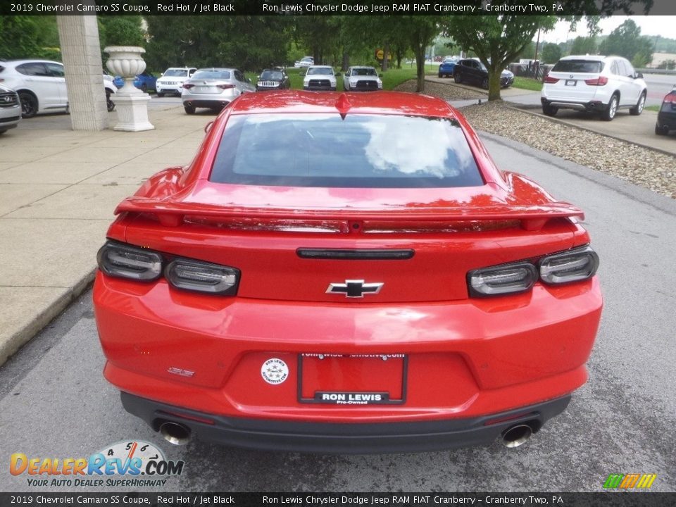 2019 Chevrolet Camaro SS Coupe Red Hot / Jet Black Photo #8
