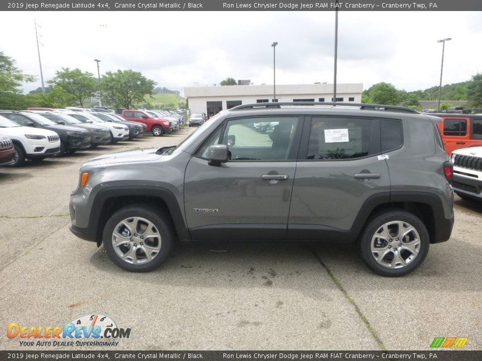 2019 Jeep Renegade Latitude 4x4 Granite Crystal Metallic / Black Photo #2