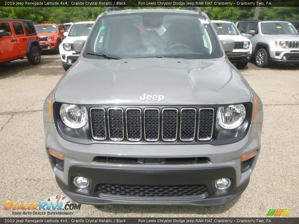 2019 Jeep Renegade Latitude 4x4 Granite Crystal Metallic / Black Photo #8