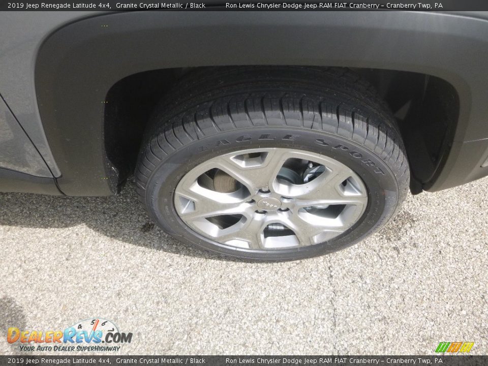 2019 Jeep Renegade Latitude 4x4 Granite Crystal Metallic / Black Photo #9
