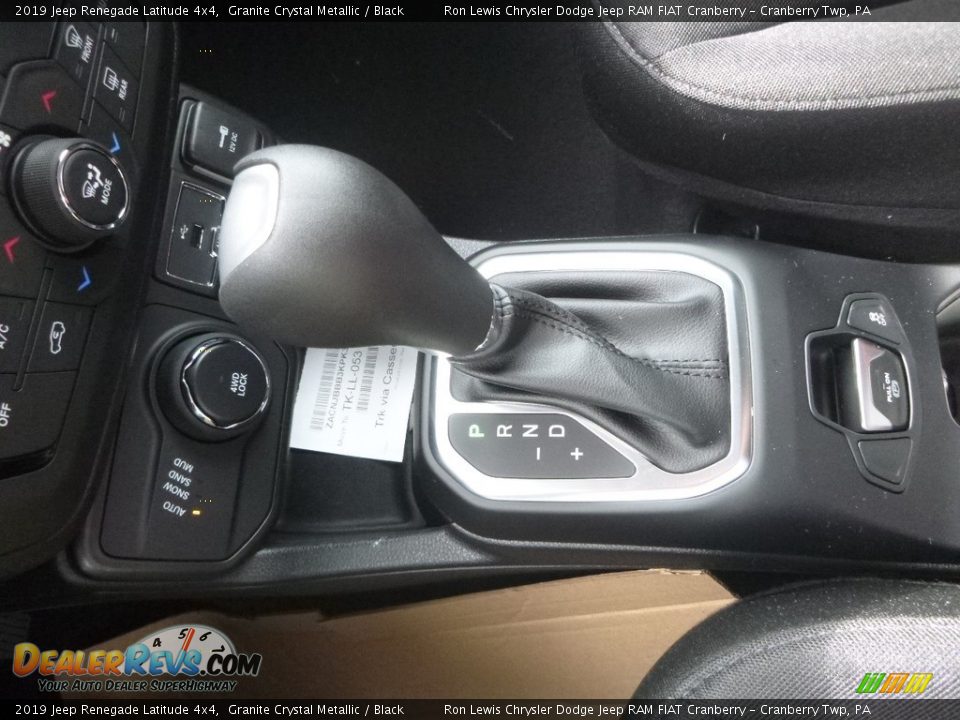 2019 Jeep Renegade Latitude 4x4 Granite Crystal Metallic / Black Photo #19