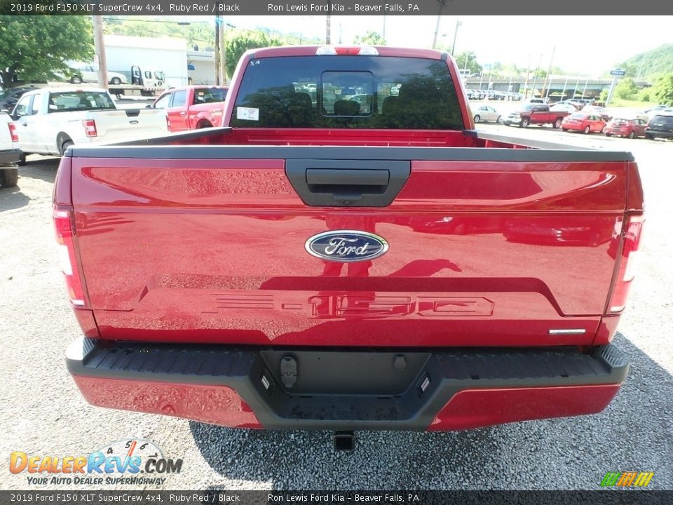 2019 Ford F150 XLT SuperCrew 4x4 Ruby Red / Black Photo #3
