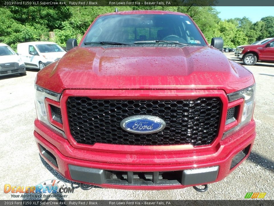 2019 Ford F150 XLT SuperCrew 4x4 Ruby Red / Black Photo #7
