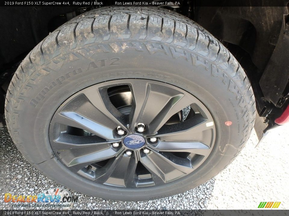 2019 Ford F150 XLT SuperCrew 4x4 Ruby Red / Black Photo #9