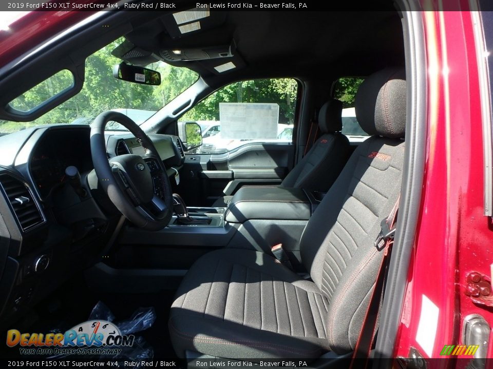 2019 Ford F150 XLT SuperCrew 4x4 Ruby Red / Black Photo #10