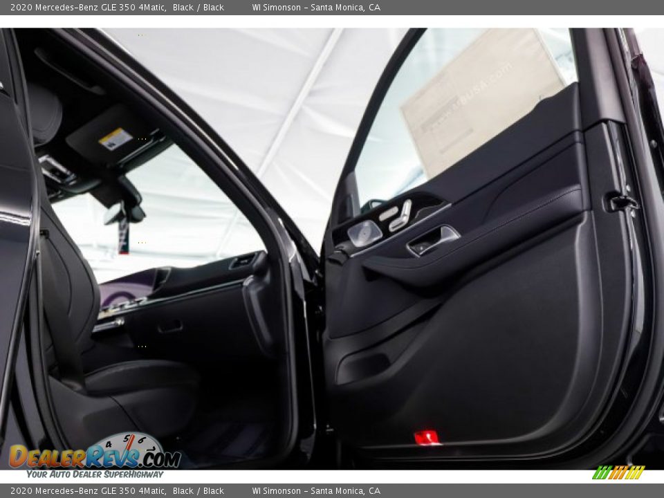 2020 Mercedes-Benz GLE 350 4Matic Black / Black Photo #16