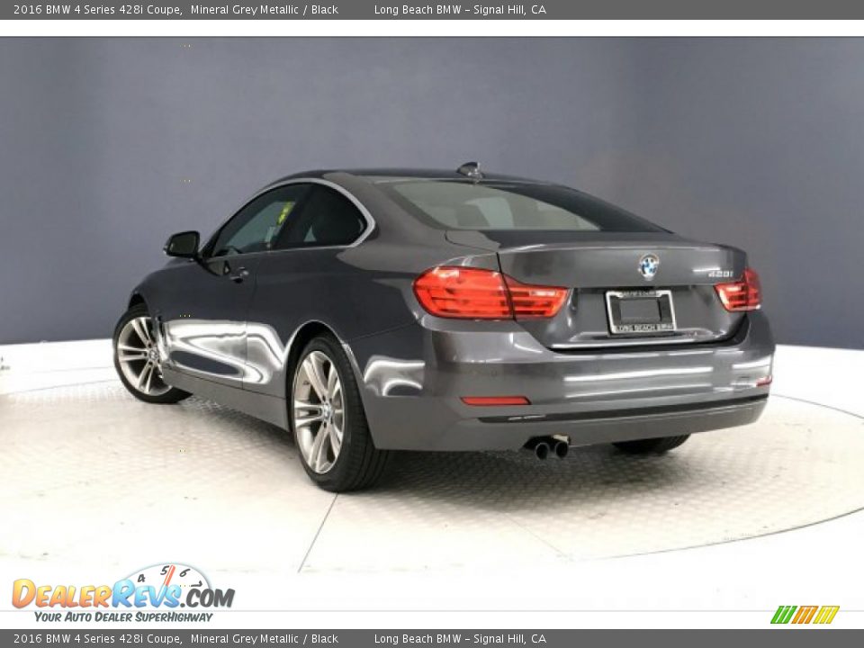 2016 BMW 4 Series 428i Coupe Mineral Grey Metallic / Black Photo #10