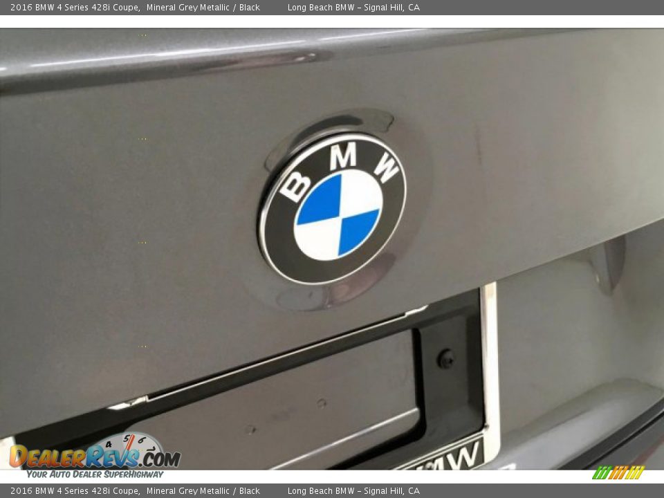 2016 BMW 4 Series 428i Coupe Mineral Grey Metallic / Black Photo #23