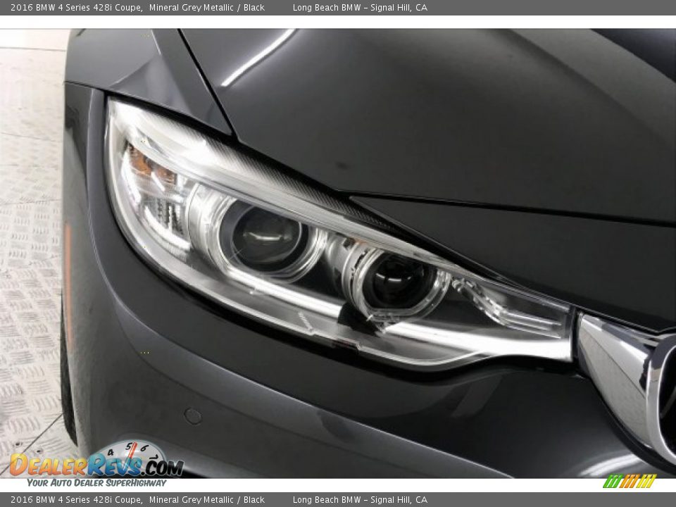 2016 BMW 4 Series 428i Coupe Mineral Grey Metallic / Black Photo #28