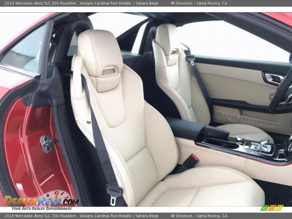 2019 Mercedes-Benz SLC 300 Roadster designo Cardinal Red Metallic / Sahara Beige Photo #5