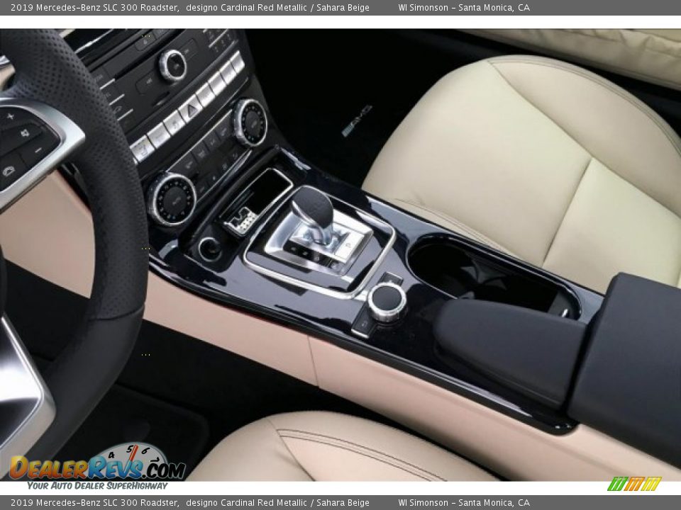 2019 Mercedes-Benz SLC 300 Roadster designo Cardinal Red Metallic / Sahara Beige Photo #7