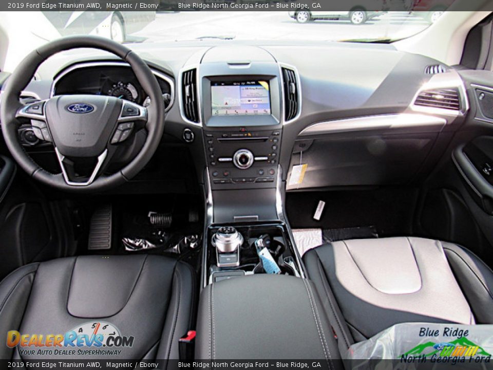 2019 Ford Edge Titanium AWD Magnetic / Ebony Photo #16