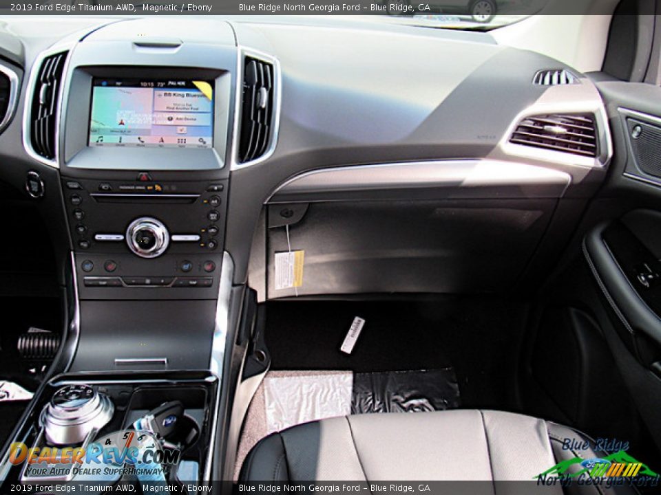2019 Ford Edge Titanium AWD Magnetic / Ebony Photo #17