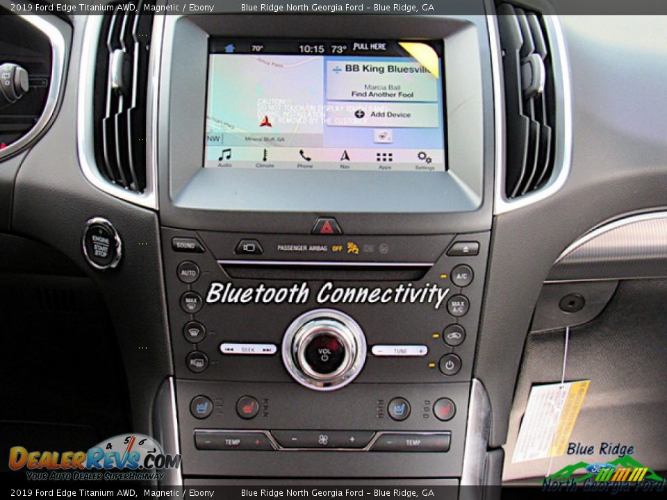 2019 Ford Edge Titanium AWD Magnetic / Ebony Photo #19
