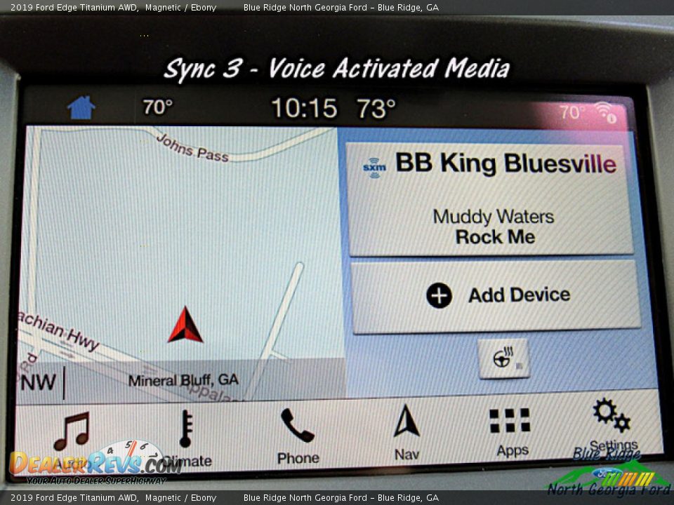2019 Ford Edge Titanium AWD Magnetic / Ebony Photo #20