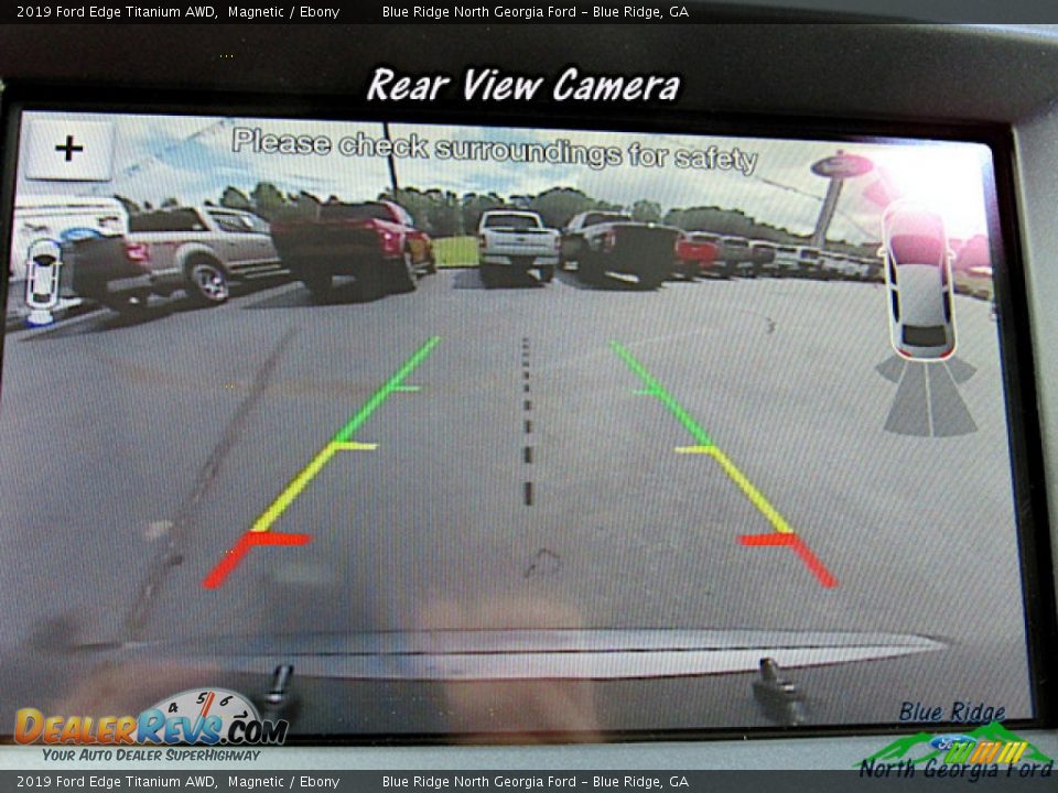2019 Ford Edge Titanium AWD Magnetic / Ebony Photo #22