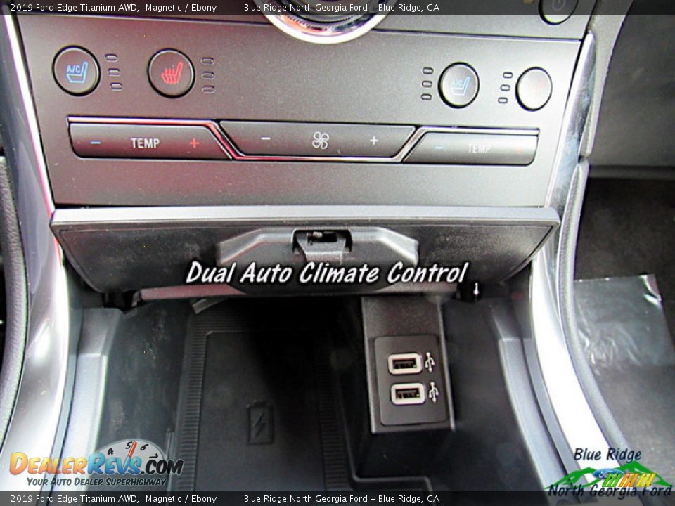 2019 Ford Edge Titanium AWD Magnetic / Ebony Photo #23