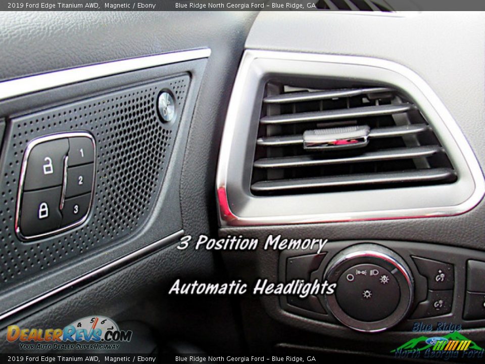 2019 Ford Edge Titanium AWD Magnetic / Ebony Photo #24